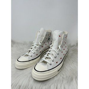 Converse Chuck 70 Embroidered Lips High Love Me - Vintage White 2022 M 9 W 11